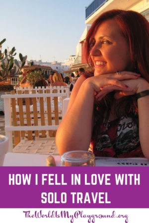 pinterest pin - About Me: How I Fell in Love with Solo Travel