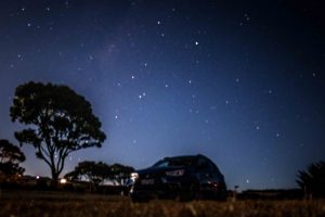 sky full of stars on Kangaroo Island