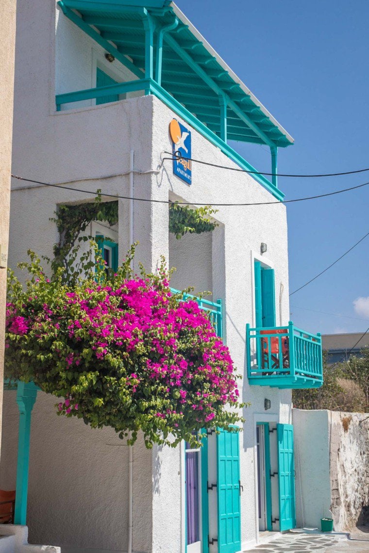 colourful hotel in Adamas
