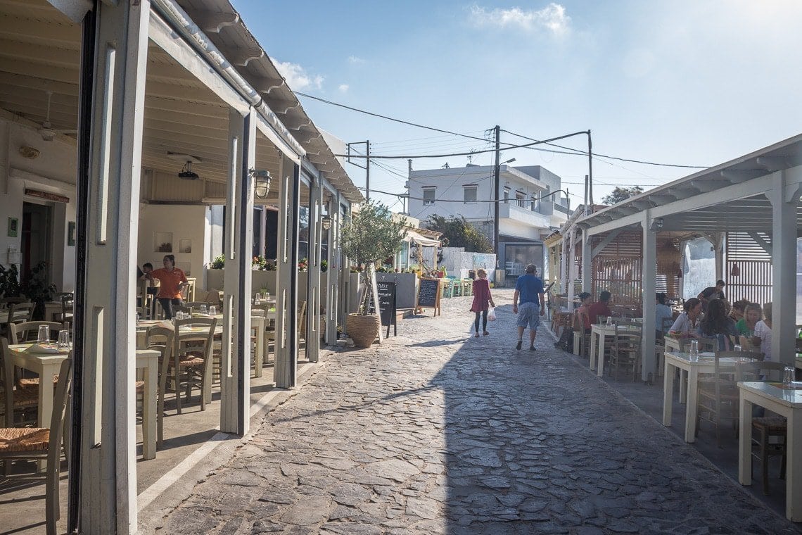 dining tables and local restaurants