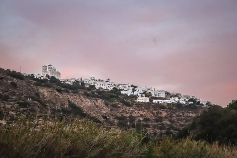 blue hour over Trypiti