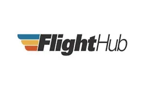 blogging and travel resource flighthub logo