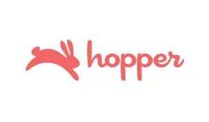 blogging and travel resource hopper logo