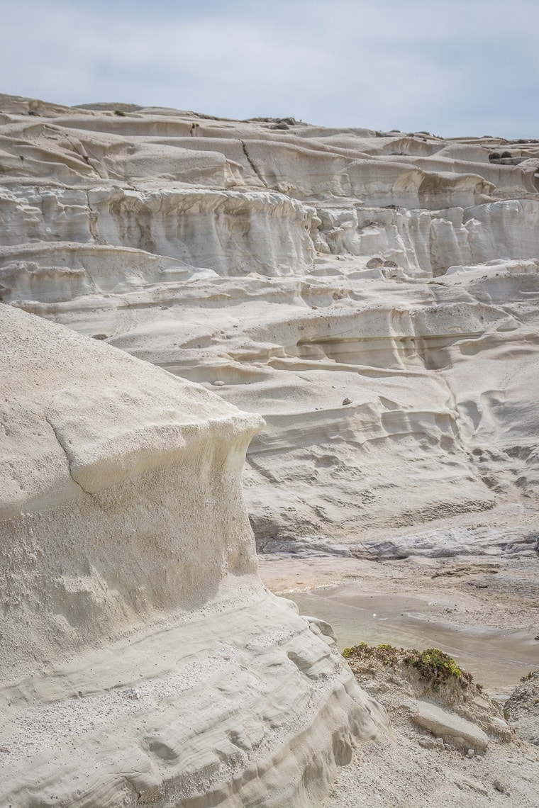 lunar moonscape of Sarakiniko beach