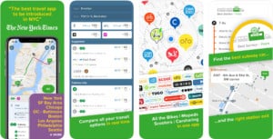 best travel apps - citymapper app screenshots