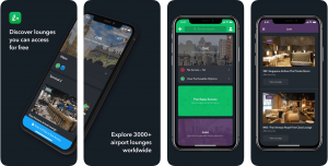 best travel apps - lounge buddy app screenshots