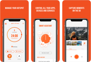 best travel apps - skyroam app screenshots