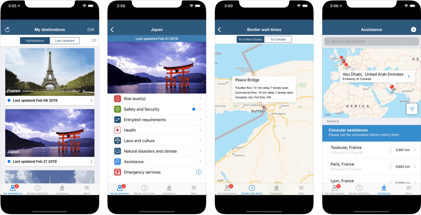 best travel apps - travel smart app screenshots
