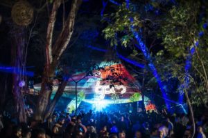 jungle pod stage at BPM Festival Costa Rica 2020